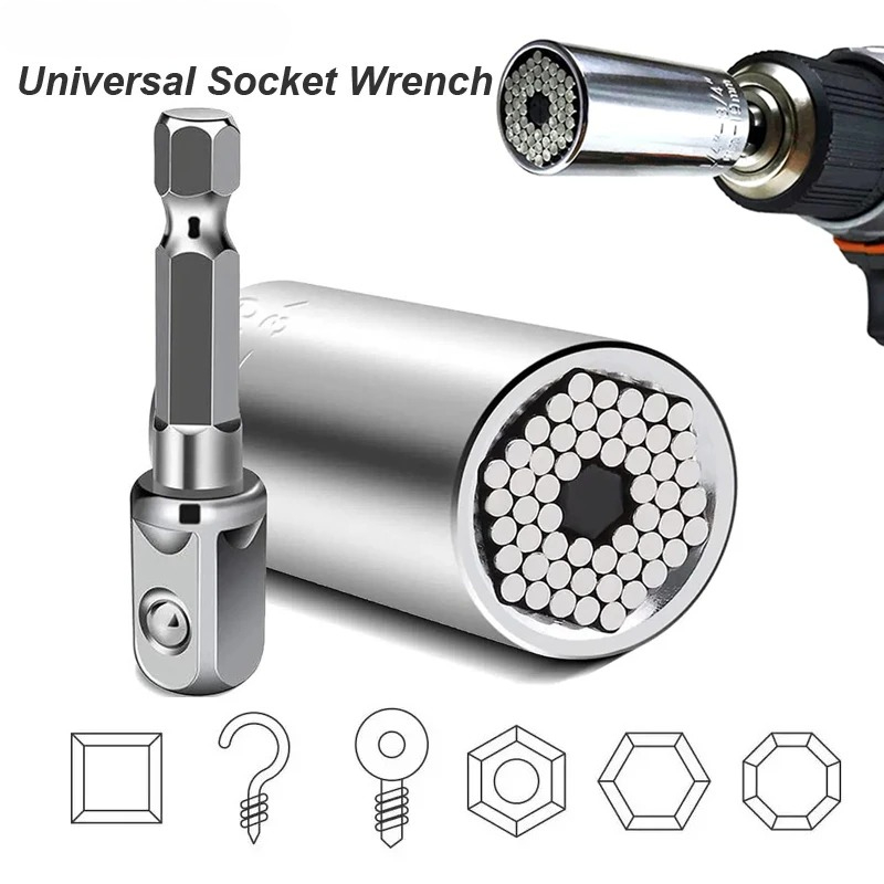 Power Key Tools - Универсальный набор насадок для гаечных ключей