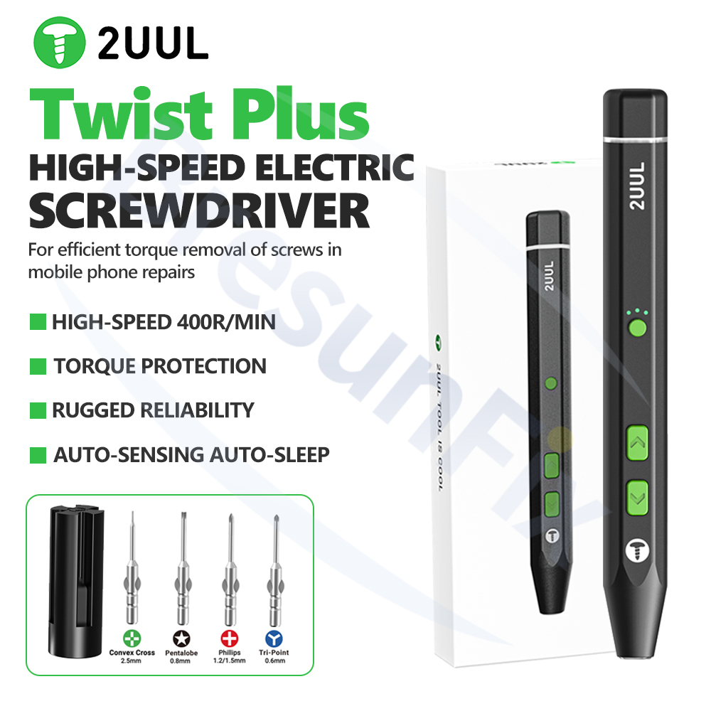 Power Tools Plus - Электрическая отвертка 2UUL Twist Plus, 400
