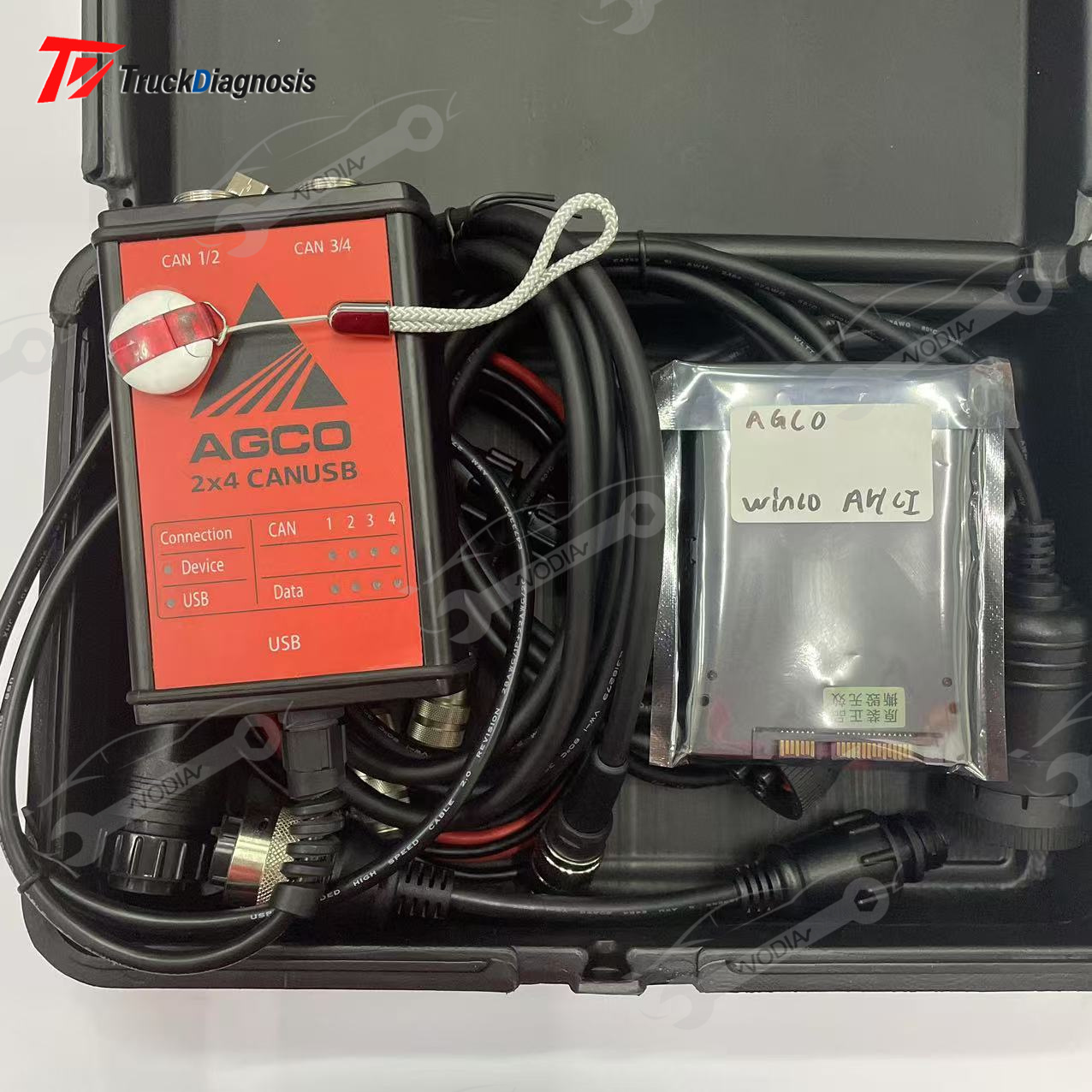 Power Key Tools - Для AGCO Диагностический комплект ДЛЯ AGCO