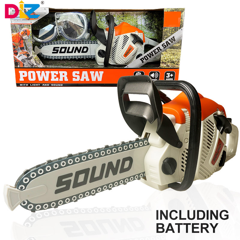 Игрушечная бензопила с очками, – обзор и цена Power Tools Kids