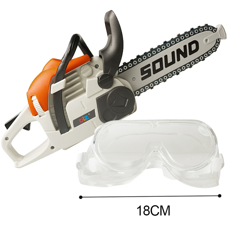Игрушечная бензопила с очками, – обзор и цена Power Tools Kids