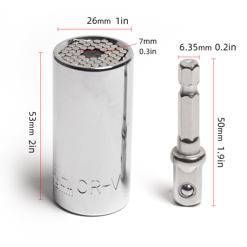 Универсальный набор насадок дл – обзор и цена Power Key Tools