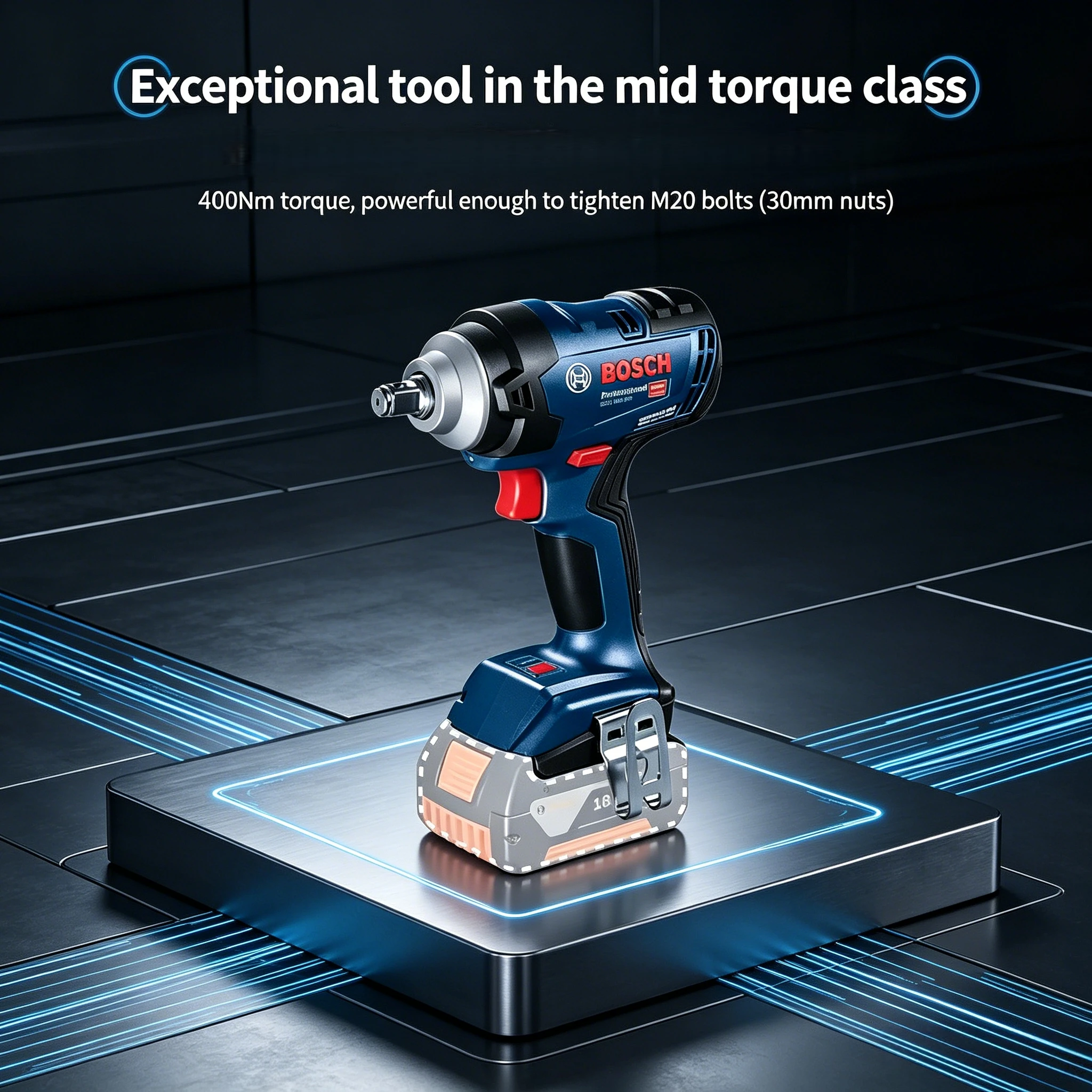Бош GDS18V-400 Профессиональны – обзор и цена Power Tools Impact Wrench