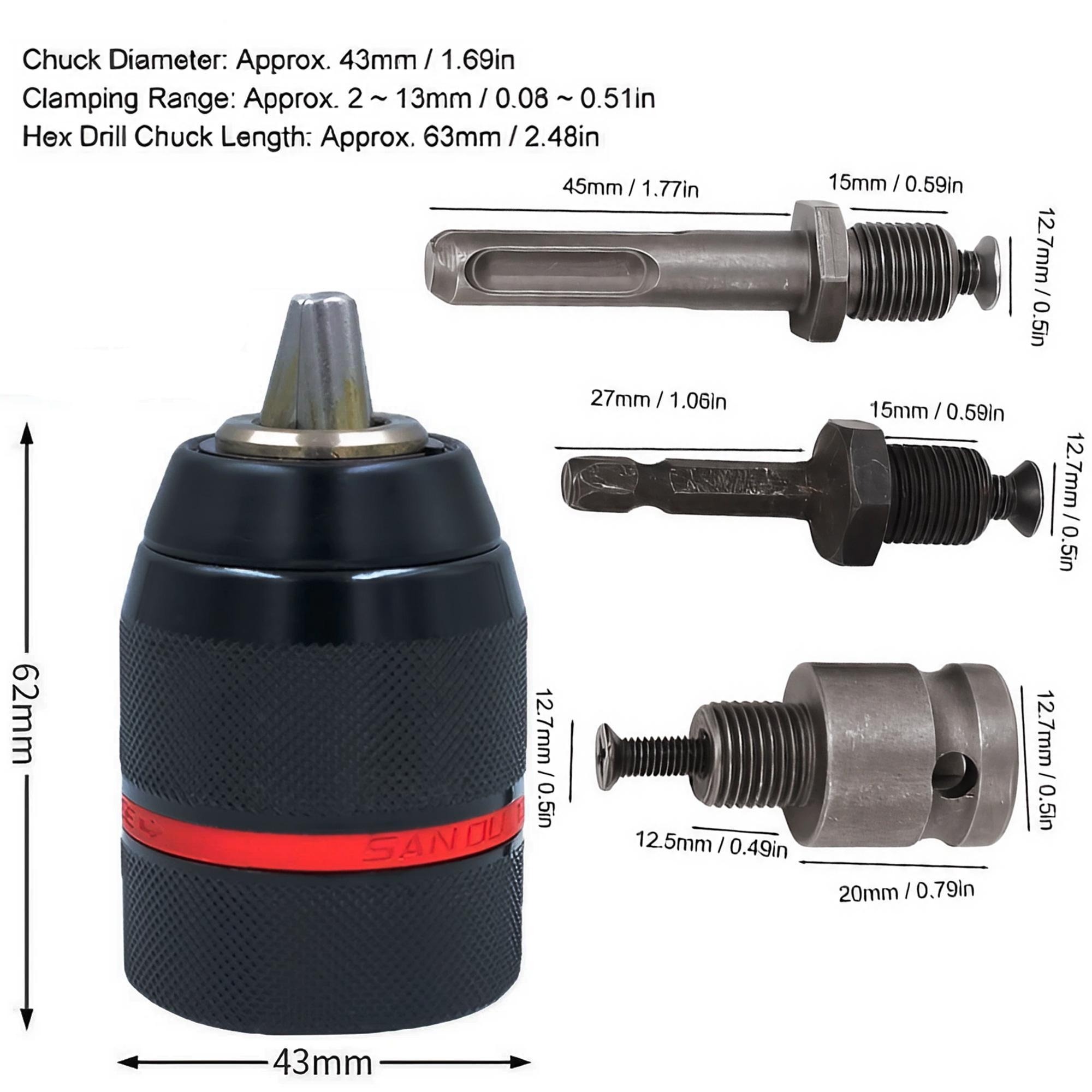 Бесключевой патрон для ударной – обзор и цена Power Tools Plus