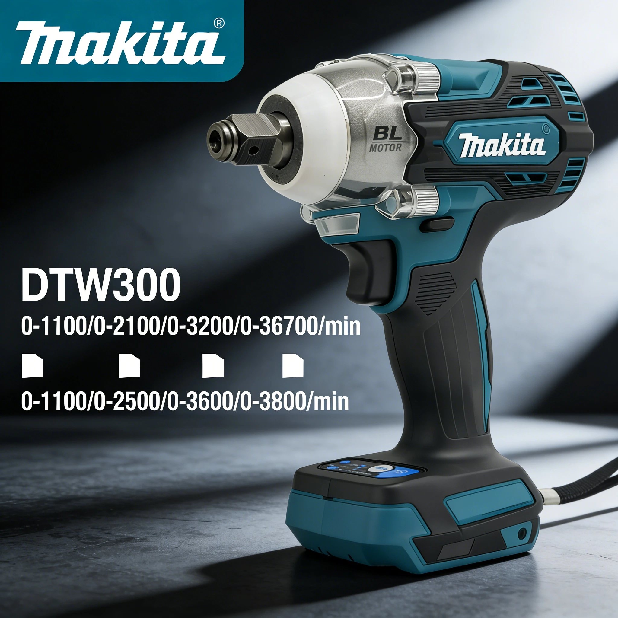 Бесщеточный ударный гайковерт  – обзор и цена Power Tools Impact Wrench