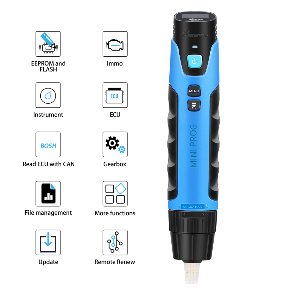 Xhorse MINI PROG – мощный прог – обзор и цена Power Key Tools