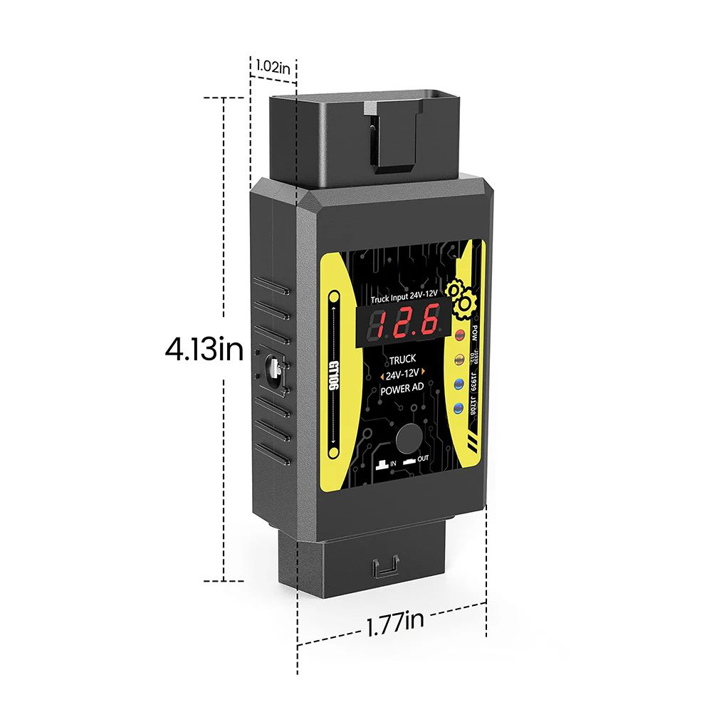 Godiag GT106 Plus адаптер мощн – обзор и цена Power Tools Plus